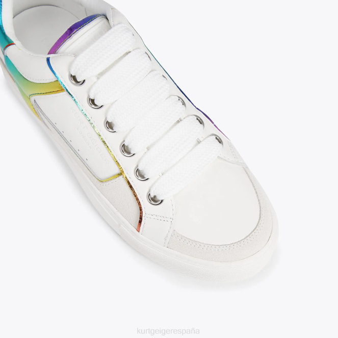 Kurt Geiger hombres banco sur de londres 2LPR592 | calzados peine blanco